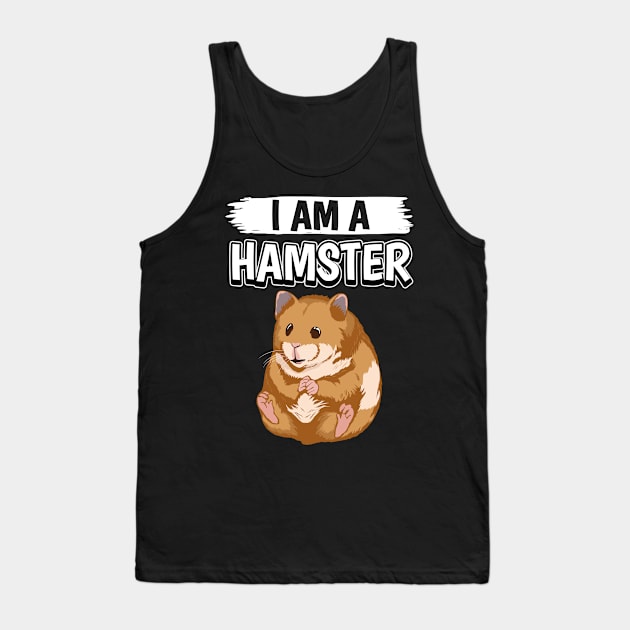 I Am A Hamster Tank Top by TheTeeBee